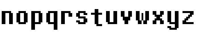 BIG SHOT Regular Font LOWERCASE