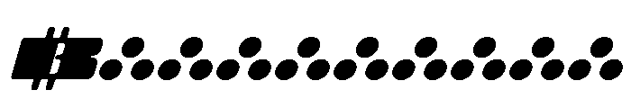 BIG Slant UltraWide Slanted Font OTHER CHARS