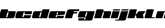 BIG Slant UltraWide Slanted FONT