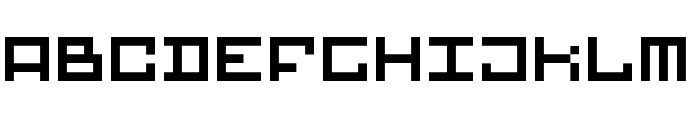 BIGBLOCKS Regular Font UPPERCASE