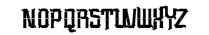 BIMANAILS Font LOWERCASE