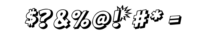 BING BANG BOOM! Font OTHER CHARS