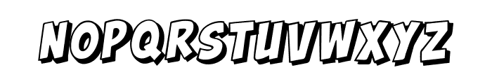 BING BANG BOOM! Font LOWERCASE