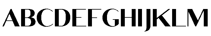 Bia Demo Sans High Font UPPERCASE