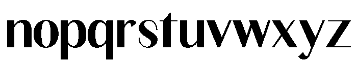 Bia Demo Sans High Font LOWERCASE