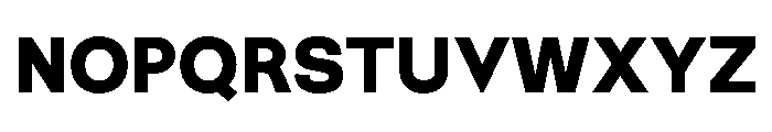 Bia Demo Sans Low Font UPPERCASE