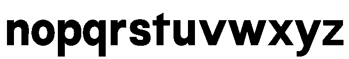 Bia Demo Sans Low Font LOWERCASE