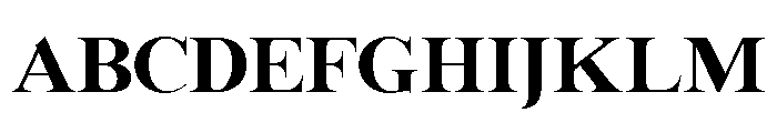 Bia Demo Serif High Font UPPERCASE