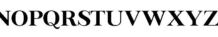 Bia Demo Serif High Font UPPERCASE