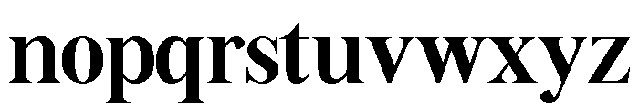 Bia Demo Serif High Font LOWERCASE