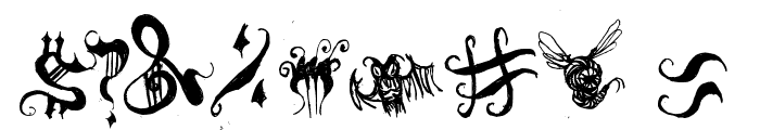 [BichOGothic] Font OTHER CHARS