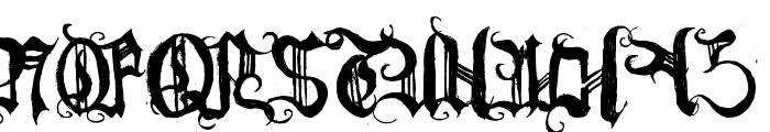 [BichOGothic] Font UPPERCASE