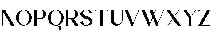 Biciha Font UPPERCASE