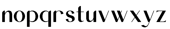 Biciha Font LOWERCASE