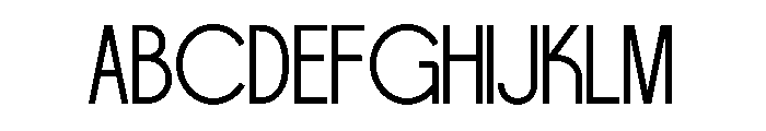 Bielchon Font UPPERCASE