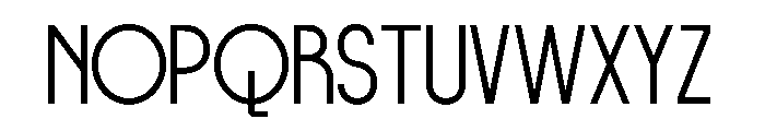 Bielchon Font UPPERCASE