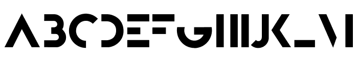 Bifur Foundation Font UPPERCASE