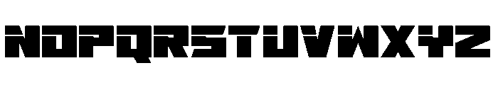 Big Bangs Font UPPERCASE