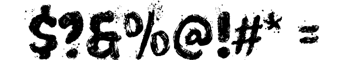 Big Bowl Trial Font OTHER CHARS