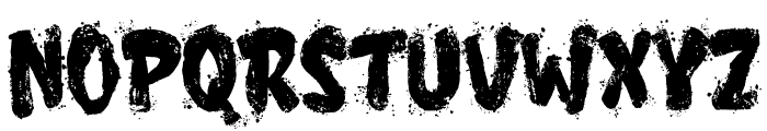 Big Bowl Trial Font UPPERCASE