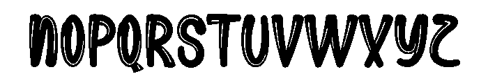 Big Brush Font UPPERCASE