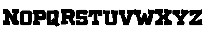 Big Problems Font LOWERCASE