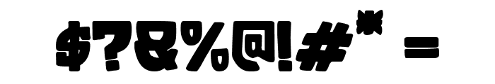 Big Ultra Party Font OTHER CHARS