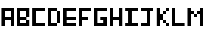 Big234 Regular Font UPPERCASE