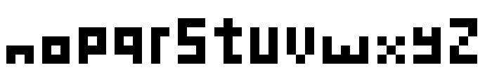 Big234 Regular Font LOWERCASE