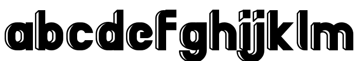 BigBOBY Demo 3D Font LOWERCASE