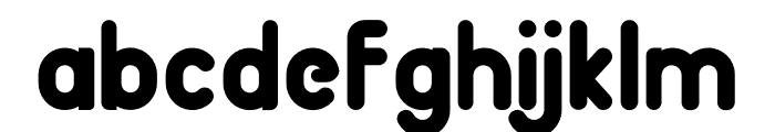 BigBOBY Rounded Font LOWERCASE