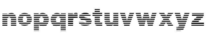 BigBlue Font LOWERCASE