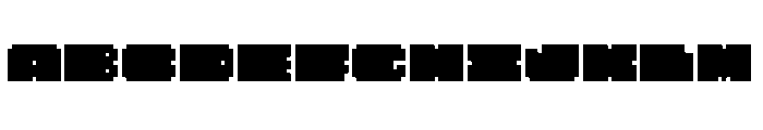 BigFatBlack Font UPPERCASE