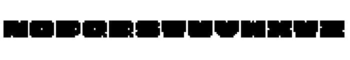 BigFatBlack Font UPPERCASE