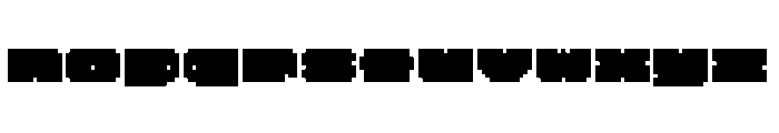 BigFatBlack Font LOWERCASE
