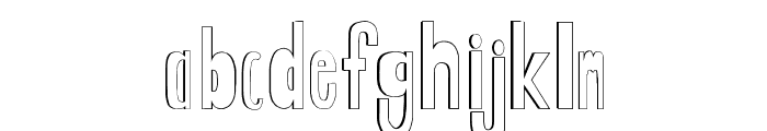 BigForehead Font LOWERCASE