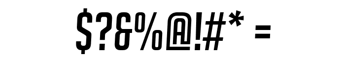 BigNoodleTitling Oblique Font OTHER CHARS