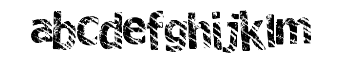 BigParty Font LOWERCASE
