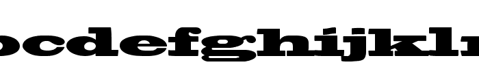 BigSwingingSlabS Font LOWERCASE