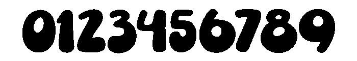 Bigbelow Font OTHER CHARS