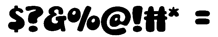 Bigbelow Font OTHER CHARS