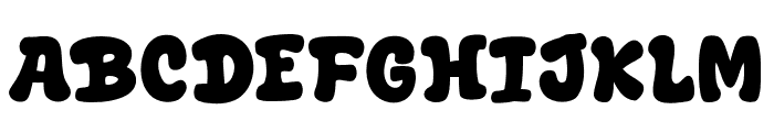 Bigbesty Font UPPERCASE