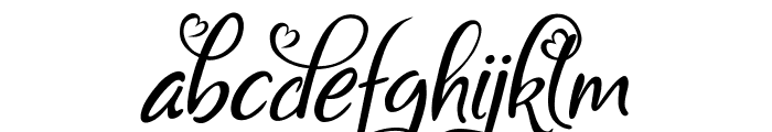 Bigdey Demo Font LOWERCASE