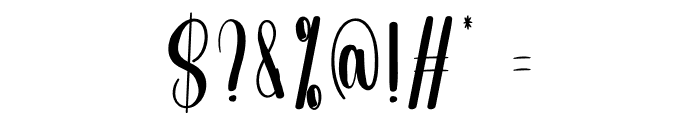 Bigdey Font OTHER CHARS