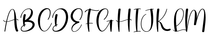 Bigdey Font UPPERCASE
