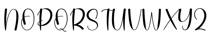 Bigdey Font UPPERCASE
