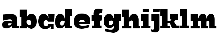 Bigfish Black Font LOWERCASE