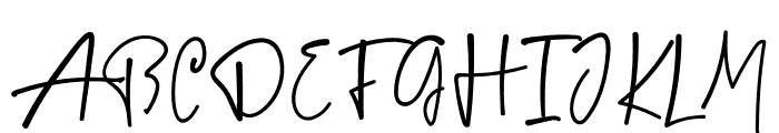 Bigfish Font UPPERCASE