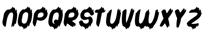 Bigfoot Cute Demo Italic Font LOWERCASE