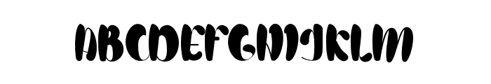 Bigfoot Font UPPERCASE
